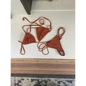 BoutineLA bikini burnt orange